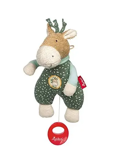 Produktbild: SIGIKID 39826 Spieluhr Pony Wiwi Wiah, yellow für Mädchen und Jungen von 0 bis 36 Monaten