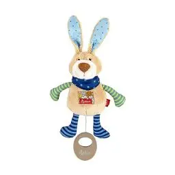 Produktbild: SIGIKID 40356 Spieluhr Hase Musik Mädchen und Jungen Babyspielzeug empfohlen ab Geburt mehrfarbig