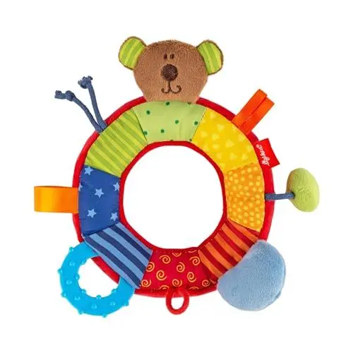 Produktbild: SIGIKID 40490 Aktiv-Ring Baby Activity PlayQ Mädchen und Jungen Babyspielzeug empfohlen ab 3 Monaten mehrfarbig