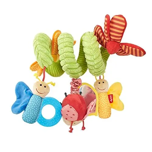 Produktbild: SIGIKID 42249 Aktiv-Spirale Schmetterling Baby Activity On Tour Mädchen Babyspielzeug empfohlen ab Geburt mehrfarbig