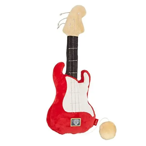 Produktbild: SIGIKID 42636 Rassel Gitarre Play & Cool Mädchen und Jungen Babyspielzeug empfohlen ab Geburt rot/mehrfarbig