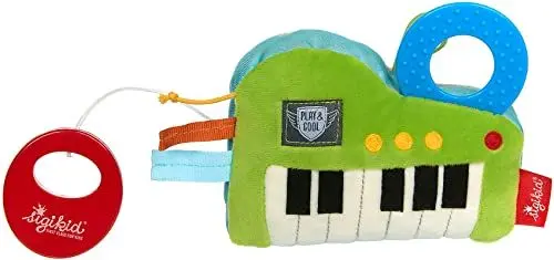 Produktbild: SIGIKID 42659 Spieluhr Keyboard Für Elise Play & Cool Mädchen und Jungen Babyspielzeug empfohlen ab Geburt grün/blau
