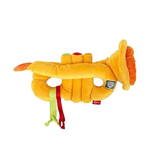 Produktbild: SIGIKID 42680 Aktiv-Trompete Play & Cool Mädchen und Jungen Babyspielzeug empfohlen ab 3 Monaten gelb
