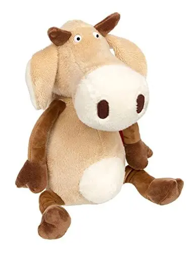Produktbild: SIGIKID 42827 Kuscheltier Kuh Melly Mirabelli, Country Crunchy Plüschfigur, Charakter Stofftier zum Sammeln, Spielen, Kuscheln, für Kinder ab 12 Monaten, Beige/Kuh 31 cm