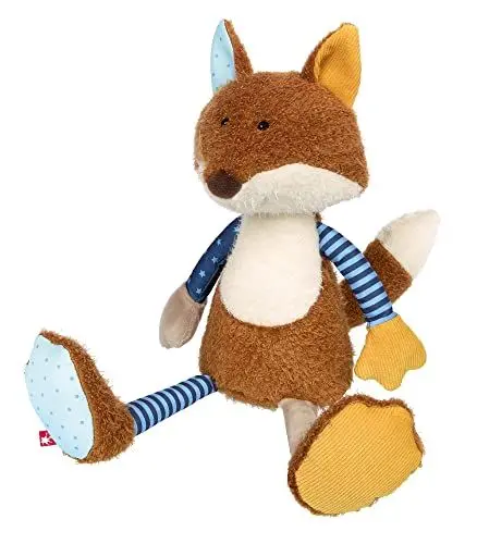 Produktbild: SIGIKID 42849 Stofftier Fuchs Patchwork Sweety Kuscheltier zum Spielen & Schmusen aus weichem Materialmix für Babys und Kinder, Jungen und Mädchen von 0 Monaten bis 8 Jahren Mehrfarbig/Fuchs 39 cm
