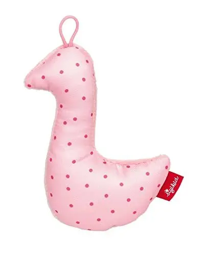 Produktbild: SIGIKID Greifling Gans, RedStars Babyspielzeug mit Rassel: greifen, entdecken, spielen, für Babys ab Geburt, Art.-Nr. 42898, rosa 12 cm