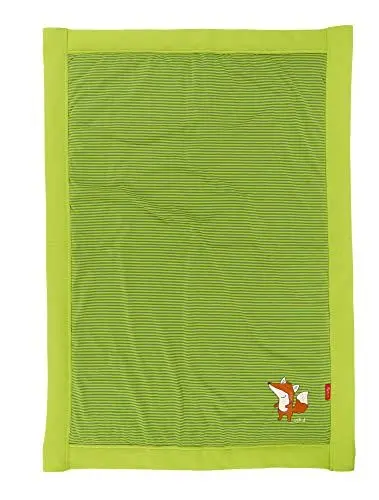 Produktbild: Sigikid Babydecke Fuchs Forest Fox, Spiel- und Krabbeldecke aus Baumwoll-Jersey mit weicher Wattierung, für Babys und Kinder von 0 bis 4 Jahren, Art.-Nr. 39690, grün, 100x70x1 cm