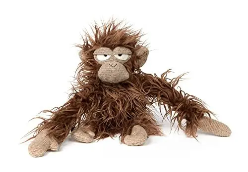 Produktbild: sigikid 39697 AFFE Chimp Jump, BeastsTown Kuscheltier: Sammeln, Schenken, Spielen, Schmusen,Kinder Erwachsene, 3 bis 99 Jahren, Mittelbraun/AFFE, 36x13x12cm