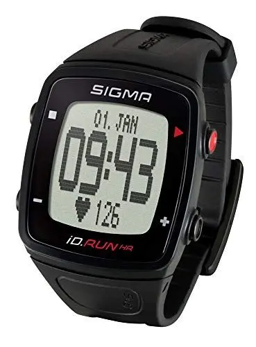 Produktbild: Sigma Sport Pulsuhr iD.RUN HR black, GPS-Laufuhr, Handgelenk-Pulsmessung, Activity Tracker, Schwarz