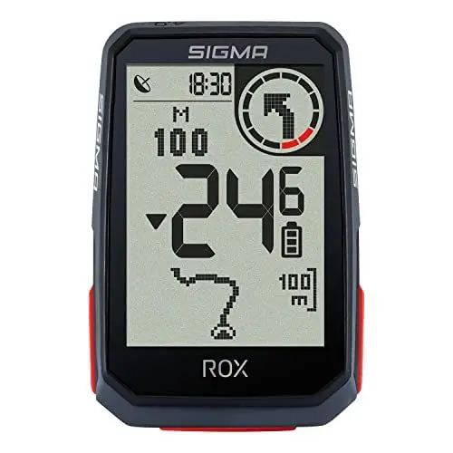 Produktbild: SIGMA SPORT ROX 4.0 Fahrradcomputer inkl. Vorbauhalterung schwarz
