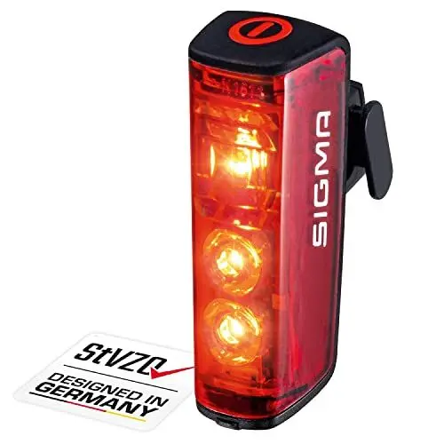 Produktbild: SIGMA Blaze | LED Fahrradrücklicht | StVZO zugelassenes, akkubetriebenes Rücklicht mit Bremslicht