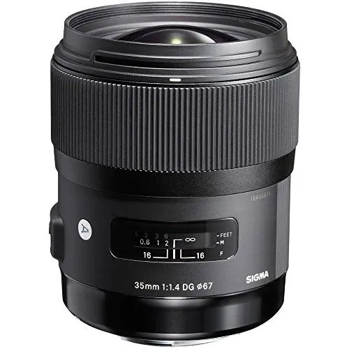 Produktbild: Sigma 35mm F1,4 DG HSM Art Objektiv für Canon EF Objektivbajonett