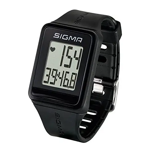 Produktbild: Sigma Sport Pulsuhr iD.GO black, Herzfrequenz-Messung, Fitness-Laufuhr, Schwarz