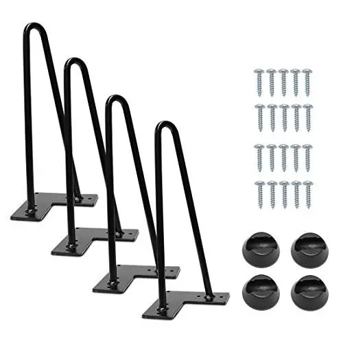 Produktbild: Signstek Tischbeine Möbelfüße Metall Tisch Fuesse 30cm/12’’moebelfuesse für Kleiner Couchtisch, Schrank,IKEA schließfach