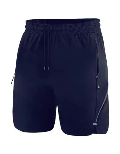 Produktbild: SIHOHAN Sporthose Herren Kurze Laufshorts Schnell Trocknend Jogginghose Leichte Trainingshose Leicht und Atmungsaktiv mit Reißverschlusstasche