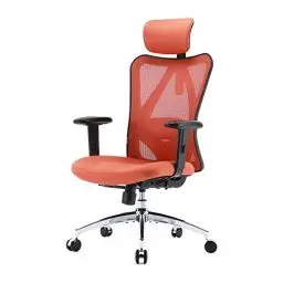 Produktbild: SIHOO Bürostuhl Ergonomischer Schreibtischstuhl, Drehstuhl hat Verstellbarer Lordosenstütze, Kopfstütze und Armlehne, Höhenverstellung und Wippfunktion, Rückenschonend, Bis 150kg/330LB Belastbar
