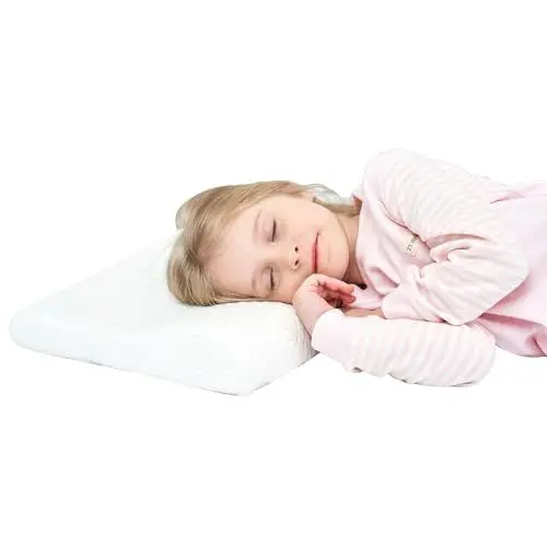 Produktbild: SIKAINI Gesundheit Kinder Kissen für Bett Schlafen Hypoallergenic Oeko-Tex Memory Schaum kinderkissen Neck-Protector für Kinder（3-8 Jahre）
