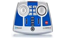 Produktbild: Siku 6730, Bluetooth Fernsteuermodul, Für Siku Control Fahrzeuge mit Bluetooth-Steuerung, Kunststoff, Batteriebetrieben, Blau/Silber