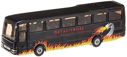 Produktbild: siku 1624, MAN Reisebus, Metall/Kunststoff, Schwarz, Spielzeugauto für Kinder