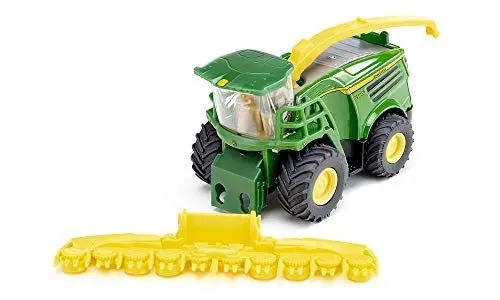 Produktbild: siku 1794, John Deere 8500i Maishäcksler, 1:87, Metall/Kunststoff, Grün, Abnehmbares Maisgebiss, Bewegliches Abtankrohr, Anhängerkupplung