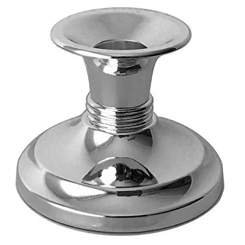Produktbild: SILBERKANNE Kerzenleuchter Sylt H 6 cm Premium Silber Plated edel versilbert in Top Verarbeitung. Fertig zum verschenken mit schicker Geschenkverpackung