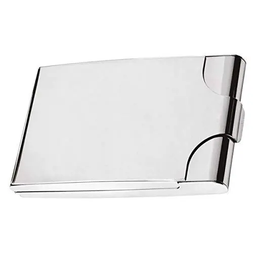Produktbild: SILBERKANNE Zigarettenetui 9x5,5x1,5 cm 6 Zigaretten Premium Silber Plated edel versilbert in Top Verarbeitung. Fertig zum verschenken mit schicker Geschenkverpackung