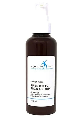 Produktbild: Silber-MSM Haut Serum 50 ml - Anti-mikrobielle Hautpflege mit probiotischer Wirkung