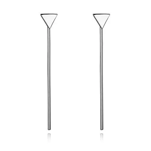 Produktbild: Silberohrringe 925 Damen Dreieick Ohrstecker Geometrische Ohrringe NOBEL SCHMUCK