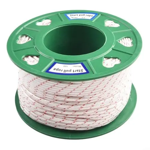 Produktbild: Sileduove 100 m Seilzugstarter, geeignet für Rasenmäher, Heckenscheren, Rasentrimmer, Gebläse, Kettensägen (3,5 mm x 100 m)
