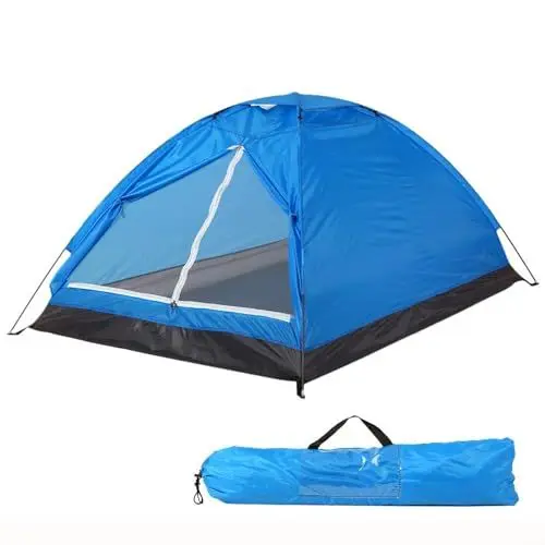 Produktbild: Sileduove 2-Personen-Ultraleichte Camping Zelte, Winddicht Kuppelzelt, Kleine Packungsgröße Für Outdoor-Wandern(Blue)