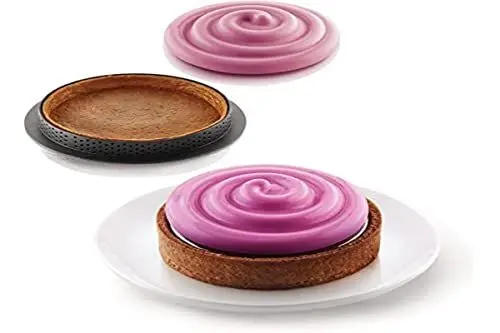 Produktbild: Silikomart - KIT MINI TARTE TWIST - SET FÜR TARTEN Mini tarte Twist, Metall