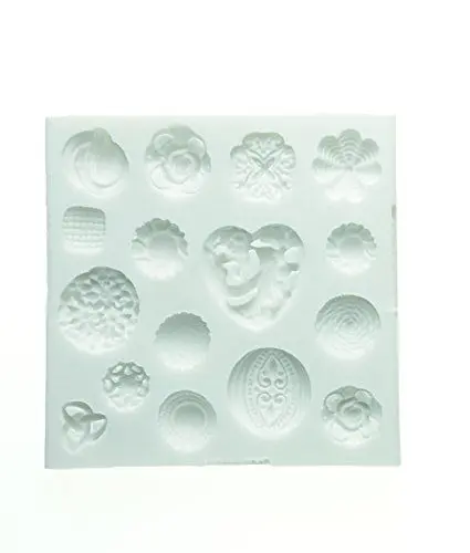 Produktbild: Silikomart | Silikonform für Fondant FANTASY, Form für Tortendekorationen, Prinzenthema, Maße 150 x 135 x 35 mm