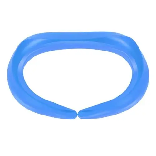 Produktbild: VR Headset Eye Pad, Silikon Weich, schweiß Fest, Wasch Bar VR Face Pad Cover mit Nose Rest Design, für Meta Quest 3 (Blue)