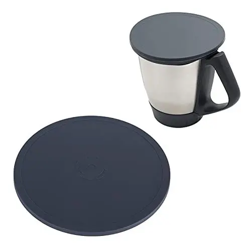 Produktbild: Silikondeckel für TM31 TM5 TM6, 20 Cm Rührschüsseldeckel Ersatz mit Guter Abdichtung, Küchenersatzzubehör