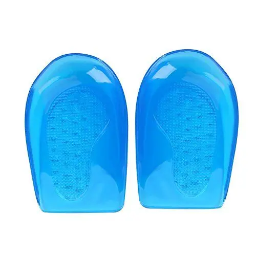Produktbild: Silikongel O/X Beinkorrektur Einlegesohlen Fuß Orthesenbogen Stützschuhe Einsatz Pads Fersenschale für Frauen und Männer Korrektur Pronation, Supination, Medial, Lateral(L41-46)