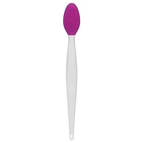 Produktbild: Silikon-Nasenreinigungsbürste, Silikon-Peeling-Lippenbürste, Tiefenreinigungs-Peeling-Lippenbürste mit Doppelseitiger Oberfläche, Gesichtsbürste Zur Reinigung von Mitessern,(Violett)