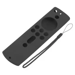 Produktbild: Nvidia Shield Fernbedienungsabdeckung – Silikon-Schutzhülle für Fire TV Stick 4K 2018 Fernbedienung, stoßfeste, rutschfeste Abdeckung (Grau)