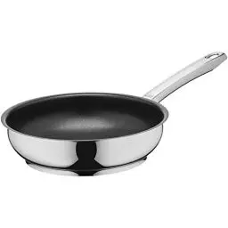 Produktbild: Silit Calabria Bratpfanne Induktion 20 cm, Edelstahl beschichtet, Edelstahlgriff, backofenfest, für schonendes Braten