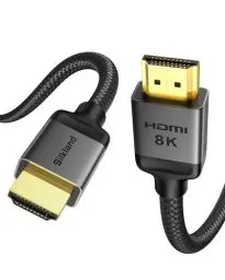 Produktbild: Silkland 10K 8K HDMI 2.1 Kabel 12m, HDMI Kabel 4K@144Hz/120Hz 8K@60Hz,eARC, HDR10, Dolby Atmos, 48Gbps, HDCP 2.2&2.3 für HDTV/Soundbar/PS5/Blu-ray/Switch/Beamer/Laptop/Display/TV Box/PC