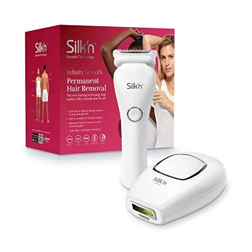 Produktbild: Silk'n Infinity Smooth - IPL Haarentfernung - für alle Haar- und Hautfarben - Mit 400.000 Lichtblitzen