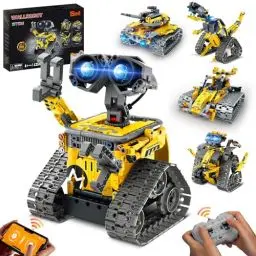 Produktbild: Sillbird Roboter Kinder für Jungen, 5-in-1-Roboticset mit App-Fernsteuerung, Wall/Technik-Roboter/Mech Dinosaurier Programmierbares Bauspielzeug, Kreatives Geburtstagsgeschenk