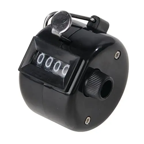 Produktbild: Silverline 100112 Mechanischer Handzähler 4-stellig