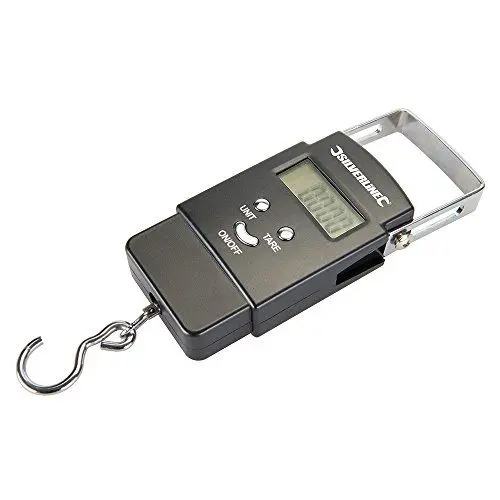 Produktbild: Silverline 243857 Digitale Taschenwaage 50 kg