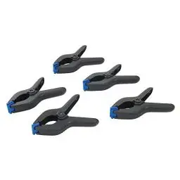 Produktbild: Silverline 250150 Federzwingen, 5er-Pckg. 160-mm-Backen