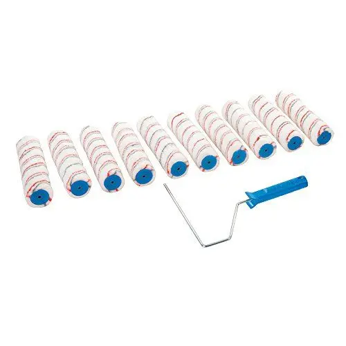 Produktbild: Silverline 271515 Farbrollerbügel und 10 Farbwalzen 254 mm