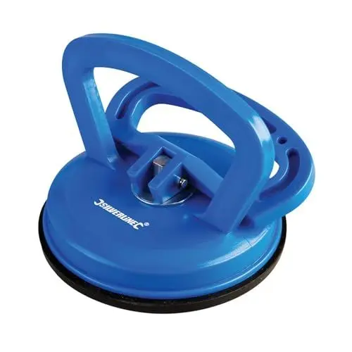 Produktbild: Silverline 282432 Saugheber 115 mm, blau