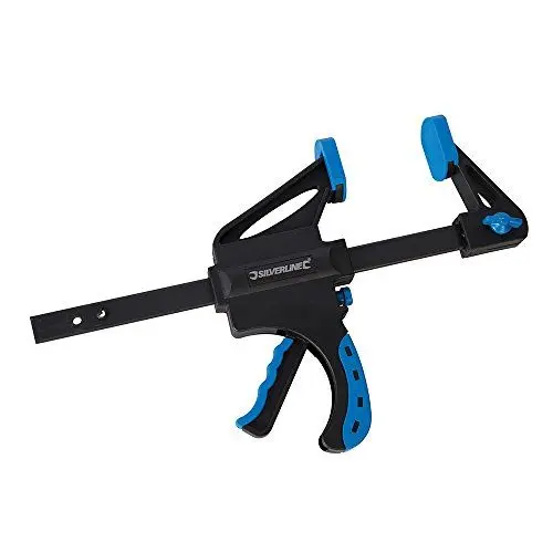 Produktbild: Silverline 324779 Solide Einhandzwinge 150 mm