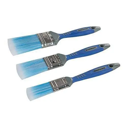 Produktbild: Silverline 344268 Synthetische Malerpinsel, 3 Stück