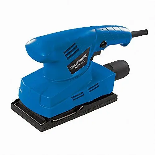 Produktbild: Silverline 521333 Heimwerker-Schwingschleifer, 135 W, 90 x 187 mm 135 W