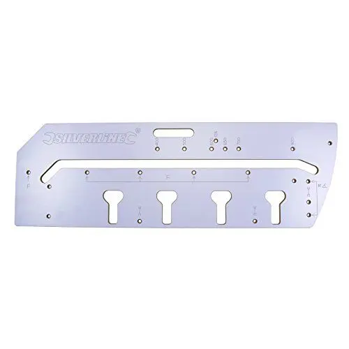Produktbild: Silverline 633488 Frässchablone für Arbeitsplatten-Verbindungen 900 mm